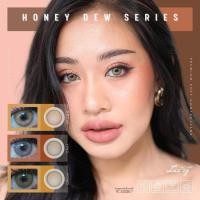 ราคา ⚡Luxzylens⚡Honey Dewคอนแทคเลนส์miniคอนแทคเลนส์สายตาคอนแทคเลนส์กรองแสงแถมฟรีตลับทุกคู่ (19034741320)