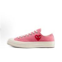 ราคา CDG Play x Converse Chuck Taylor All Star 1970s Low cut Pink (41709609401)