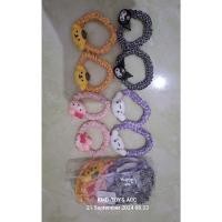 ราคา (CONTAINS 12 ชิ้น) SANRIO KUROMI HAIR TIE (28317558260)