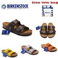 ราคา Birkenstock Suite 802 รองเท้าแตะกราฟฟิตีหัวเข็มขัดคู่ (40966075190)