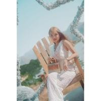ราคา จั๊มสูทขายาวสีขาว ตาข่าย (5073504849)