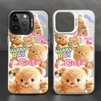 ราคา เคส Yellow Bear Happy เคสไอโฟน11 เคสiPhone15 14 13 12 11 Pro Max 15Plus XR XS 7 8Plus SE 2020 เคสไอโฟน For iPhone (26559647321)