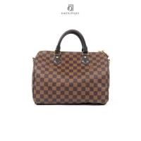 ราคา L V SPEEDY 30 BROWN DAMIER CANVAS GHW (26477674837)