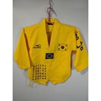 ราคา เสื้อเทควันโดเด็ก มือสอง อก28ยาว18นิ้ว (29787453204)