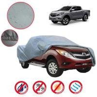 ราคา ผ้าคลุมรถ รถกระบะ สี เทา MAZDA BT-50 PRO ผ้าคลุมรถยนต์ กันฝน กันแดด มาสด้า BT50 โปร 2012-2018 GRAY COAT (6789463254)
