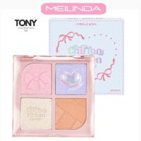ราคา Meilinda Chiffon Ribbon Highlight เมลินดา ชิฟฟ่อน ริบบ้อน ไฮไลท์ MC 5106 (43715773222)