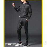 ราคา KP31 ชุดวอร์ม เสื้อ+กางเกง แฟชั่น สีดำ (1525591452)