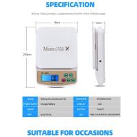 ราคา เครื่องชั่ง ตาชั่ง ดิจิตอล เครื่องชั่งดิจิตอล SF-400A ชั่งได้ 7 kg สีขาว (20442455586)