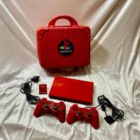 ราคา ps2 slim 90006 สีแดง แปลงแล้ว แถม 2 จอย แถมเซฟ (9374405503)
