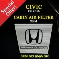 ราคา HONDA CIVIC FC 2016-2019 CABIN AIR FILTER (ระบบแอร์รถยนต์) BLOWER AIR FILTER (42813828800)