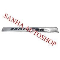 ราคา คิ้วฝากระโปรงท้ายโครเมียม Toyota Hiace Commuter ปี 2019,2020,2021,2022,2023,2024,2025 โลโก้ดำ (9791438833)