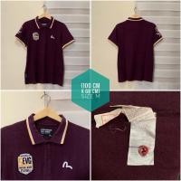 ราคา เสื้อโปโล Evisu Maroon ของแท้ (27475147787)