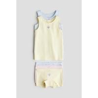 ราคา H&M(เอชแอนด์เอ็ม) เซ็ตผ้าคอตตอน 5 ชิ้น Girls 5-piece cotton set 1185456_2 (24892792871)