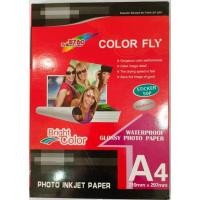 ราคา กระดาษปริ๊นรูปสติ๊กเกอร์แบบมัน Photo Inkjet Glossy Sticker A4 135G. COLOR FLY (50/Pack) (2181950427)