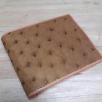 ราคา กระเป๋าสตางค์หนังนกกระจอกเทศแท้ ostrich wallet (6767304017)