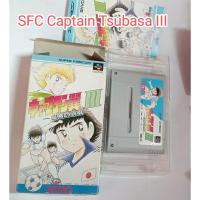 ราคา ตลับเกม sfc Captain Tsubasa lll ตลับเกม SFC ซึบาสะ 3 กล่องสภาพดีหูกล่องครบไม่ขาดคู่มือสภาพดี (24804161703)