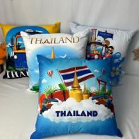 ราคา หมอนอิง ลายเมืองไทย หมอน ผ้าไมโครป้องกันไรฝุ่น หมอนอิงโซฟา ใยสังเคราะห์เกรดA แต่งห้อง หมอนพิง ส่งในไทย (28226158056)