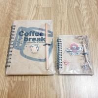 ราคา สมุด patch-wood พร้อมดินสอ สมุดปกไม้ รักษ์โลก (ไม่มีเส้น) (22122197558)