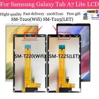 ราคา Original สําหรับ Samsung Galaxy Tab A7 Lite/SM-T220(Wifi) SM-T225 (LET) จอแสดงผล LCD Touch Screen Digitizer Assembly เปลี่ยนชิ้นส่วน (24707404768)