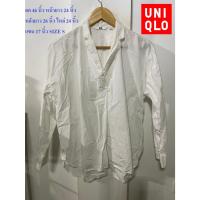 ราคา ยูนิโคล่#UNIQLO เสื้อเบลาส์ อก 46 นิ้ว หน้ายาว 24 นิ้ว หลังยาว 26 นิ้ว SIZE S สภาพดี ไม่มีตำหนิจ้า (40759396027)