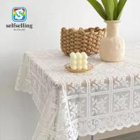 ราคา ตัวเอง ผ้าปูโต๊ะลูกไม้, ผ้าปูโต๊ะสีขาวชนบท, ผ้าปูโต๊ะตกแต่งปักดอกไม้ บ้าน (43010452427)