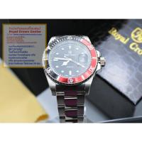 ราคา Royal Crown Submariner Coke นาฬิกาผู้ชาย มาพร้อมสายแสตนเลส ขนาดหน้าปัดรวมเม็ดมะยม 44 mm. ประกัน 1 ปี แท้100% กันน้ำ (3760678458)