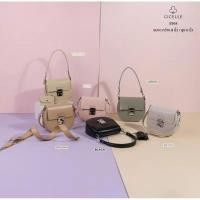ราคา กระเป๋าสะพายข้าง กระเป๋าเข้าไหล่ แบรนด์ CICELLE (ซีเซล) 5504 (24712245846)