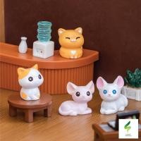 ราคา โมเดลน้องแมว - ตุ๊กตาตกแต่งกระถางน่ารัก สวนถาด แต่งบ้าน อื่นๆ (16296850873)