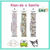 ราคา [พร้อมส่ง] - KIAN-DA ดินสอไม้ HB Sanrio คละลาย (แพ็ก 4 แท่ง) (27933390241)