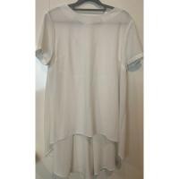 ราคา เสื้อชีฟอง CCDOUBLEO ไซส์ Lอก39 ยาว32 “สีขาวใหม่ นิ่มใส่สบายมือสองของแท้shop cen ใหม่ cc-oo ไซส์xl (25877615694)