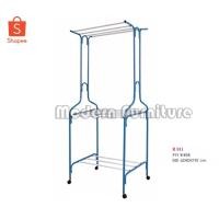 ราคา ราวตากผ้าแบบเหล็ก รุ่น A8 หรือ R011 ใช้ดีตากผ้าแห้งไว๊ไว (2686269637)