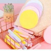 ราคา anastasia_66.shop พัฟอัดเม็ด ฟองน้ำล้างน้ำ ทำความสะอาดผิวหน้า แบบใช้แล้วทิ้ง (คละสี) (24211152437)