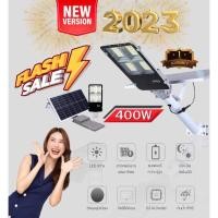 ราคา NIKOLA 400W LED รุ่นใหม่ โคมไฟถนนโซลาร์เซลล์ ไฟถนนพลังงานแสงอาทิตย์ SOLAR LIGHT แผงโซลาร์เซลล์ LED รับประกัน 1ปี (23821177994)