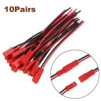 ราคา ปลั๊กเคเบิล JST ตัวเชื่อมต่อ 2 พิน ตัวผู้และตัวเมีย สำหรับเฮลิคอปเตอร์บังคับวิทยุ แบตเตอรี่ BEC DIY โดรน FPV Quadcopter ขนาด 100, 200 มม. จำนวน 10 คู่ (2289690933)