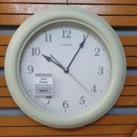 ราคา งานญี่ปุ่นแท้ นาฬิกาแขวนไม้แท้ ไซโก้ SEIKO QXA545W ขาวงาช้าง ขนาด 10.5 นิ้ว (9151229410)
