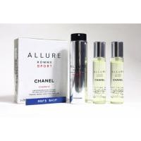ราคา CHANEL ALLURE HOMME SPORT COLOGNE TWIST AND SPRAY - 20ml แบ่งขายรีฟิลขวดสเปรย์พกพา - น้ำหอมแบ่งขาย (5496292760)