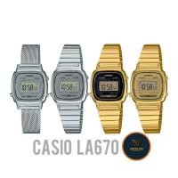 ราคา นาฬิกา Casio แท้ รุ่น LA670WGA สายสแตนเลสแท้ มินิมอล สำหรับผู้หญิง กันน้ำ ของแท้ 100% รับประกันศูนย์cmg ทั่วประเทศ (25117795699)