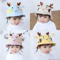 ราคา [พร้อมส่ง]หมวกเด็ก หมวกบักเก็ตเด็ก 4เดือน-2ปี รอบหัว:48-50 cm.หมวกปีกรอบแฟชั่นผ้า COTTON แต่งลายยีราฟ (8316611344)