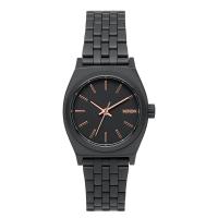 ราคา Nixon Small Time Teller รุ่น NXA399957-00 All Black/RoseGold นาฬิกาข้อมือผู้หญิง หน้าปัด 26 มม. (21379195361)