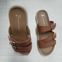 ราคา POLO RALPH HOUSE DT 02 TAN รองเท้าแตะผู้หญิง (42455734326)