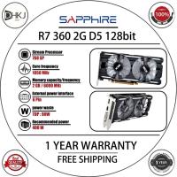 ราคา Sapphire R7 360 2GB GDDR5 OC 128bit การ์ด AMD Radeon R7 360 2GB กราฟิกการ์ด GPU เดสก์ท็อปหน้าจอคอมพิวเตอร์เกมแผนที่ Videocard (26819096460)