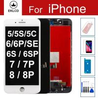 ราคา อะไหล่หน้าจอสัมผัสดิจิทัล LCD AAA+++ แบบเปลี่ยน สําหรับ iPhone 6 6S 7 8 Plus 5 5S 5C SE 2020 (22181394372)