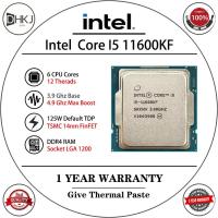 ราคา ใช้ intel Core i5-11600KF i5 11600KF โปรเซสเซอร์ CPU 6 แกน 12 เกลียว 3.90 GHz 14 nm L3=12 MB 11th Generation CPU (44159125571)