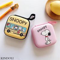 ราคา กระเป๋า ลาย Snoopy ขนาดเล็ก สำหรับใส่เหรียญ เก็บหูฟัง สายชาร์จโทรศัพท์ (2296517390)