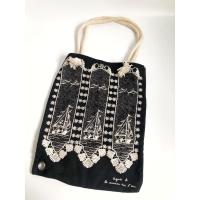 ราคา กระเป๋าสะพายผ้าดิบAgnes b (16694046539)