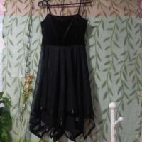 ราคา เดรสสายเดี่ยว กำมะหยี่ สีดำ เดรสชีฟอง กระโปรงมุ้ง เดรสสั้น เสื้อมือสอง เสื้อผ้ามือสอง เดรสมือสอง (27020254542)