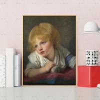 ราคา Citon Jean - Baptiste Greuze《A Child with an Apple》Canvas Oil painting World Famous Artwork Picture Wall Decor Home Deco (41701701725)