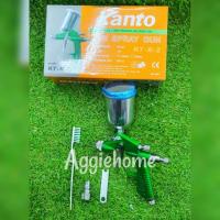 ราคา KANTO กาพ่นสี รุ่น KT-R-2 (Air Spray Gun) 200CC หัวฉีด 0.5มม. กาบน กาหงาย พ่นสี กาพ่น ใช้กับงานที่ต้องการความละเอียดสูง (41908556042)