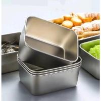 ราคา กล่องใส่อาหารสแตนเลสหนา / ฟู้ดปัน สแตนเลสผักผลไม้เนื้อภาชนะกล่อง / กระทะอาหารสแตนเลส (44168335284)