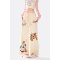 ราคา กางเกงขายาว find yoho ผ้าเกร็ดปลามีกระเป๋ากางเกง สีน่ารักคุณหนูสุดๆ (24356546887)